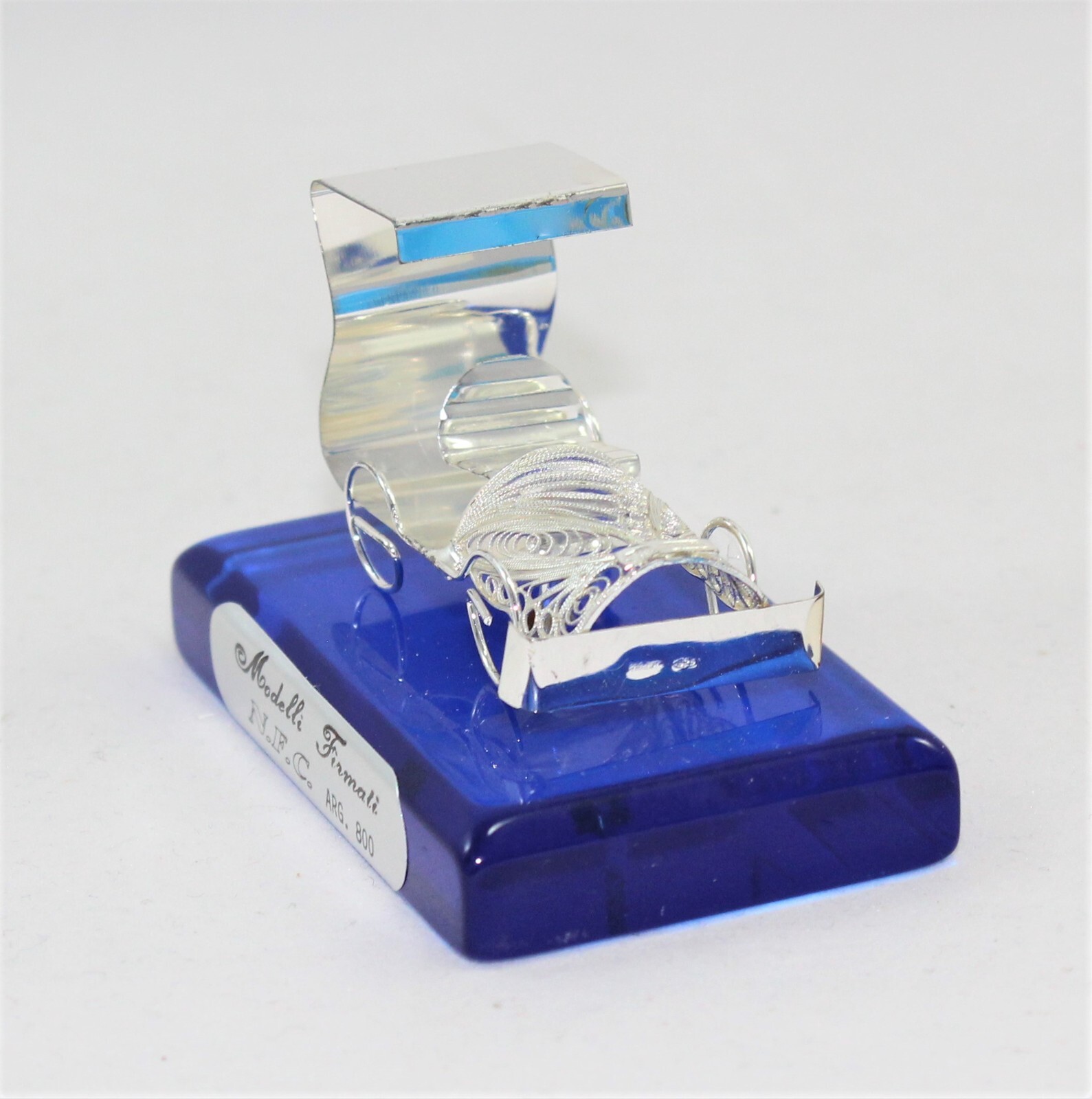 15 Party Favors 18th Anniversary Antique Car In Silver Florentine Artisans