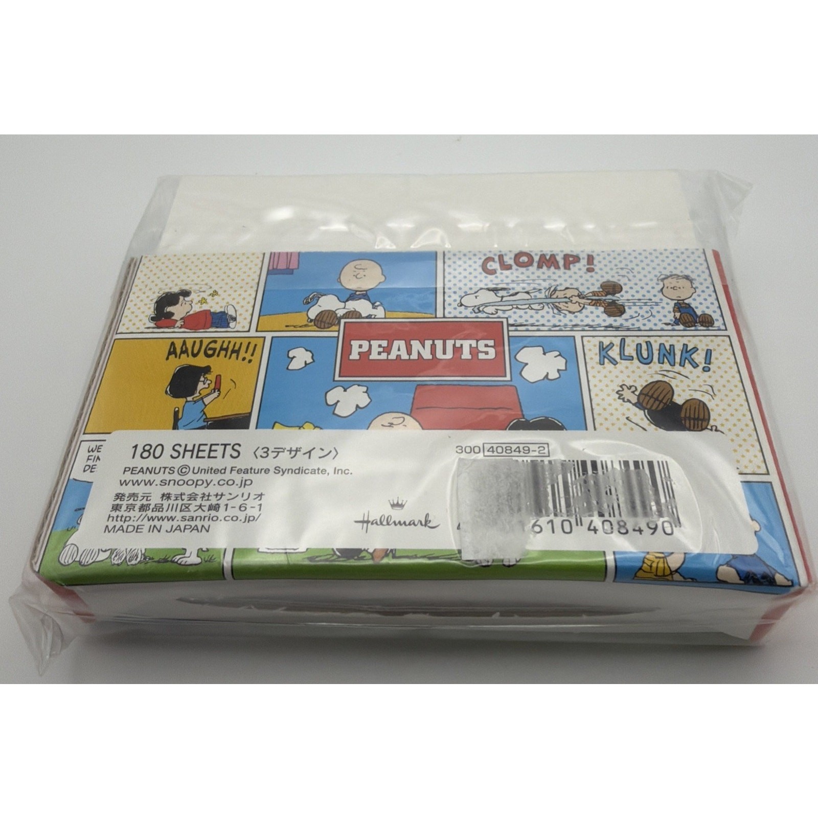 NEW Hallmark “Peanuts” Mini Memo Note Pad Set Charlie Brown Snoopy Stationary