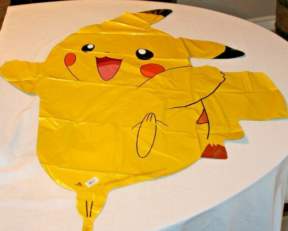 NEW POKEMON PIKACHU 31″ MYLAR BALLOON PARTY SUPPLIES
