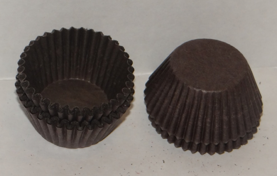 #4 Brown Paper Candy Cups 1000 Pack Candy Making Supplies CP-1 NEW