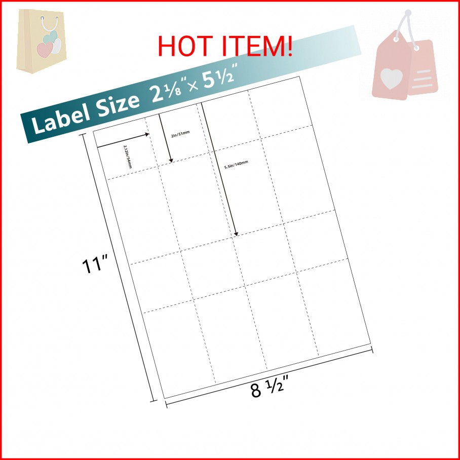 400 Printable Tickets with Tear-Away Stubs,2.125×5.5 Inch Custom Raffle Tickets