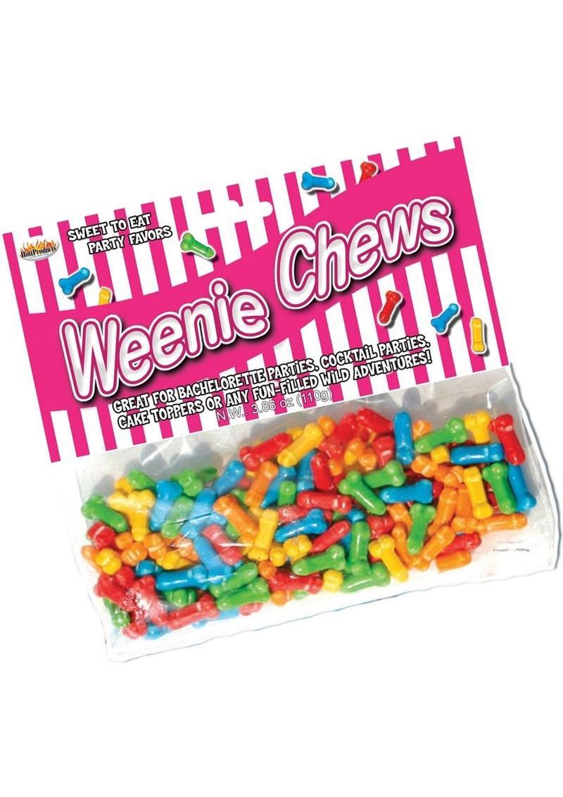 Weenie Chews Party Favors