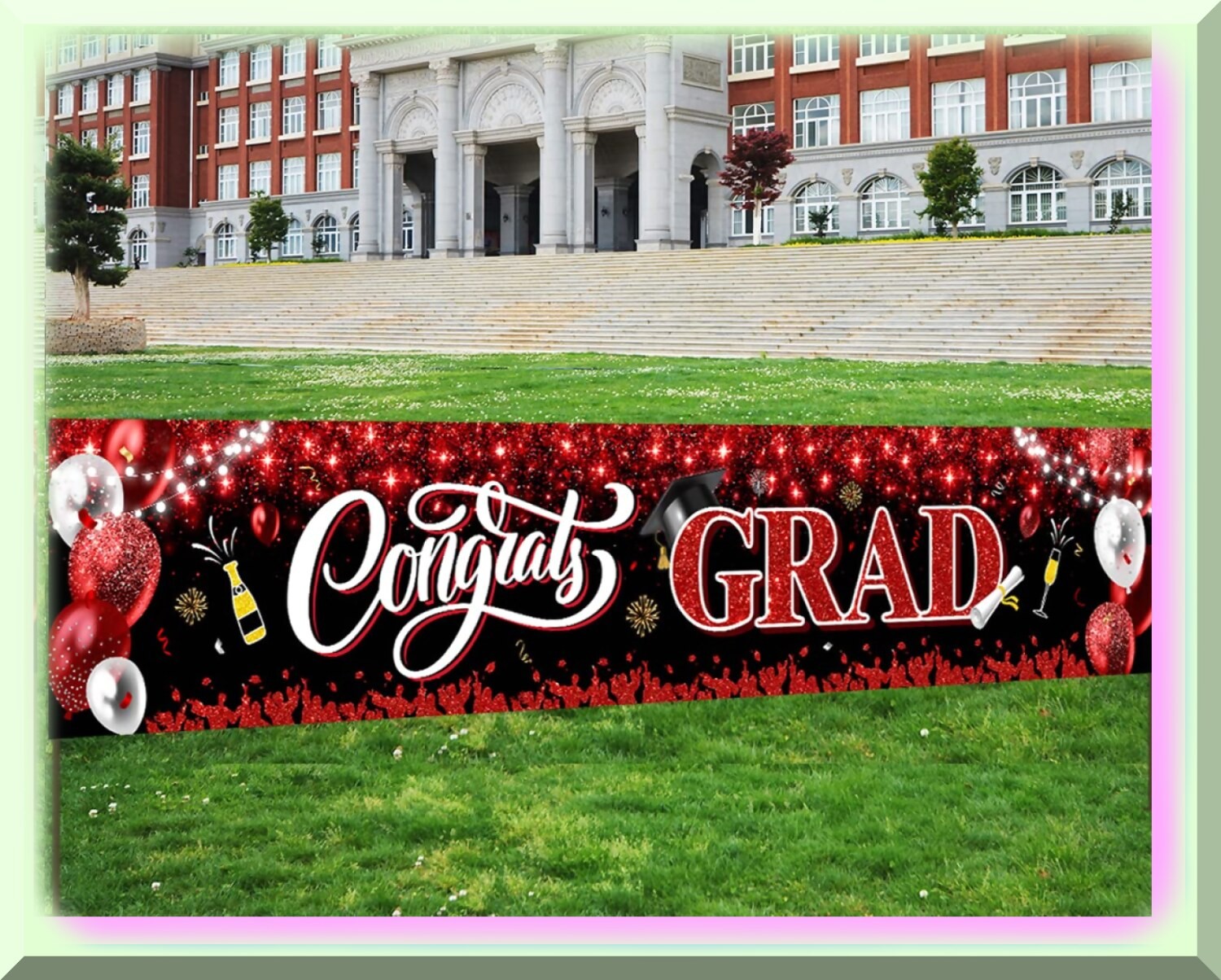 Class of 2024 Red Yard Sign