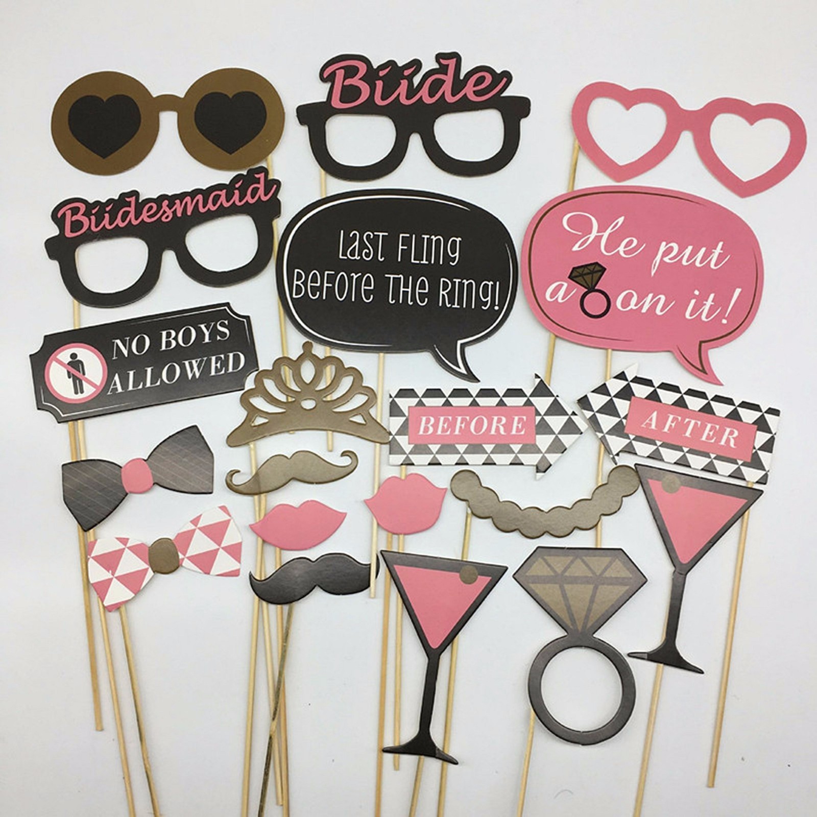 Hen’s night Bride to be Party Bachelorette Selfie Photo Booth Prop Game Sign