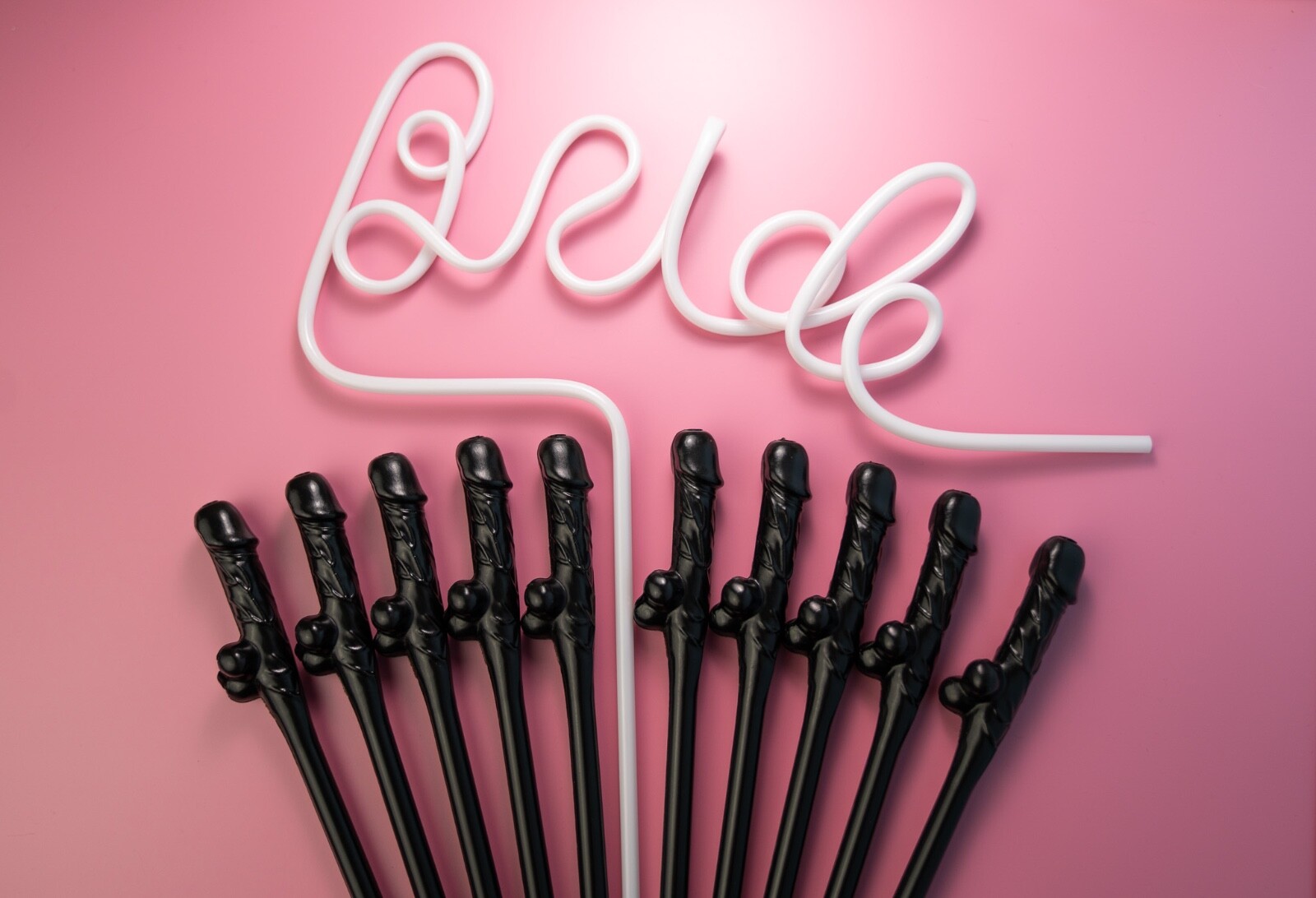Bachelorette Party Penis Dick Drinking Straws 100 pack