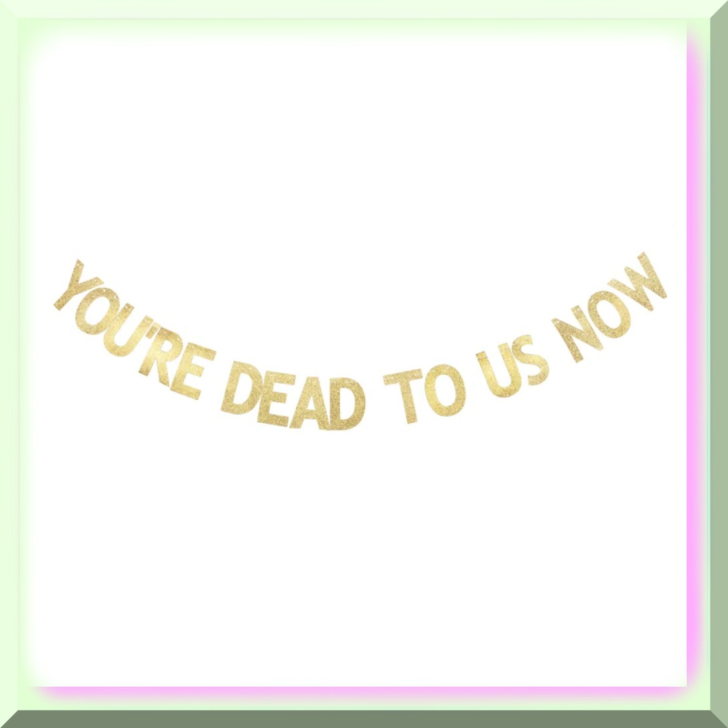 Farewell Party Decor with Glitter Photo Props and Banner