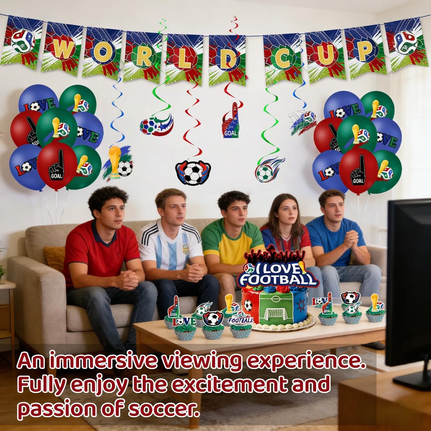 World Cup 2026 Merchandise, Party Supplies Set Celebrations, Includes…