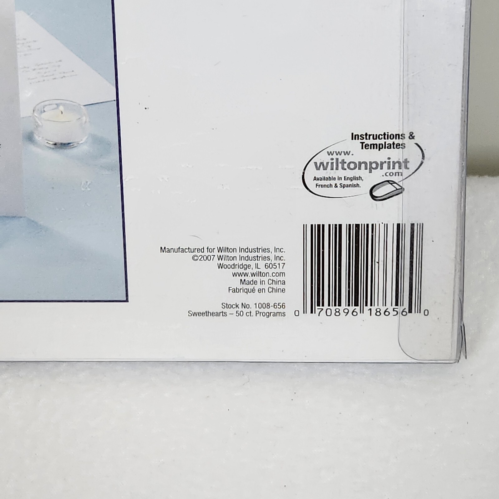Wilton Trifold Programs Wedding/Anniversary Sweetheart Design Print Your Own NOS