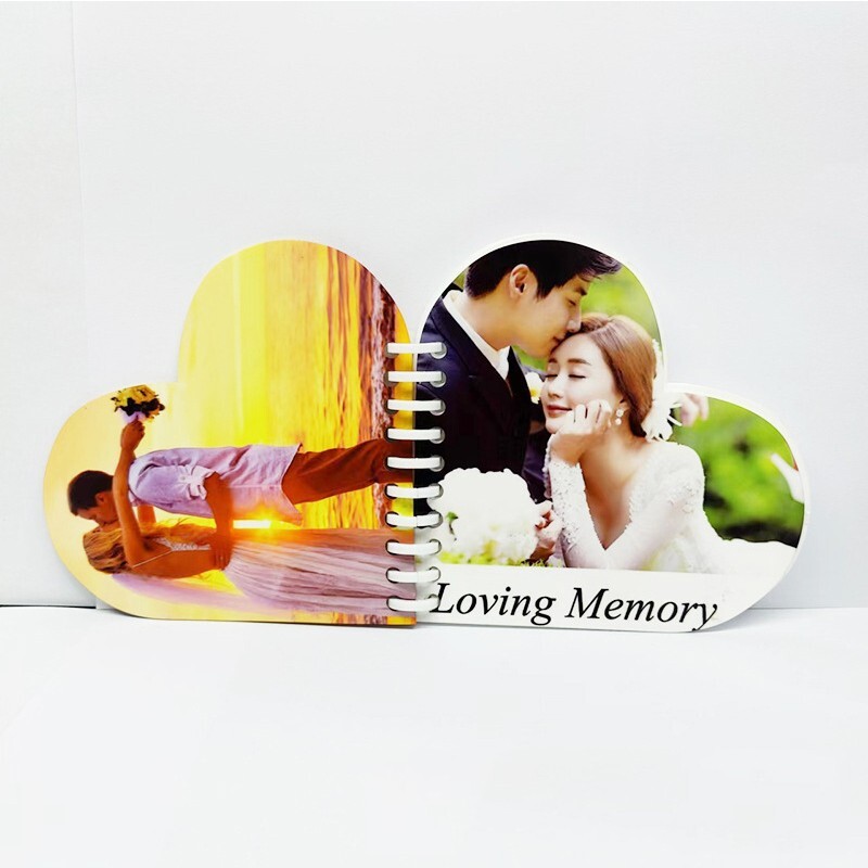 Sublimation Blank Double-sided FRP DIY Photo Album Baby Adult Memory Photo Book
