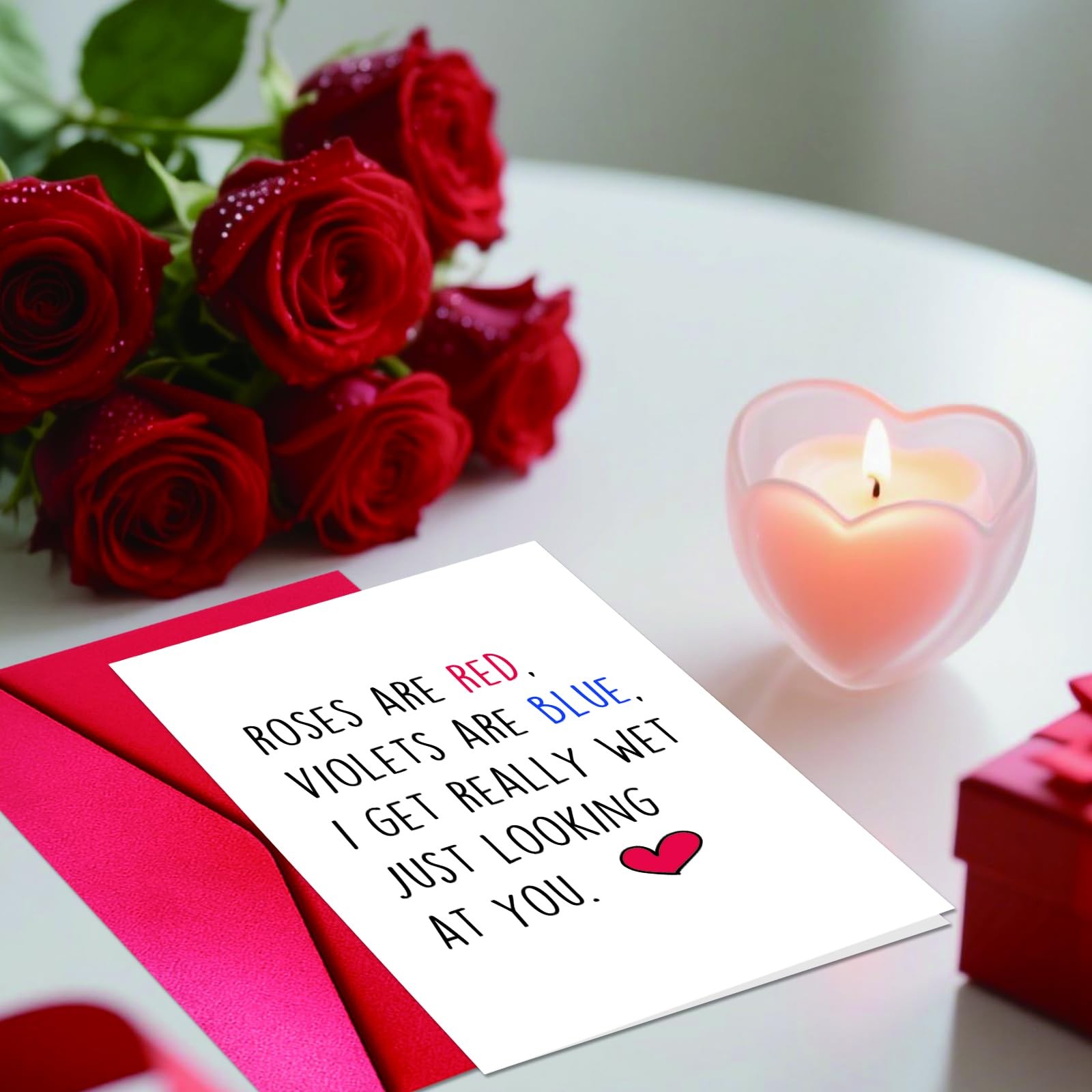 LYMEQING Dirty Anniversary Card for 8 x 5.3 inches (20.5 x 13.5 cm), #82