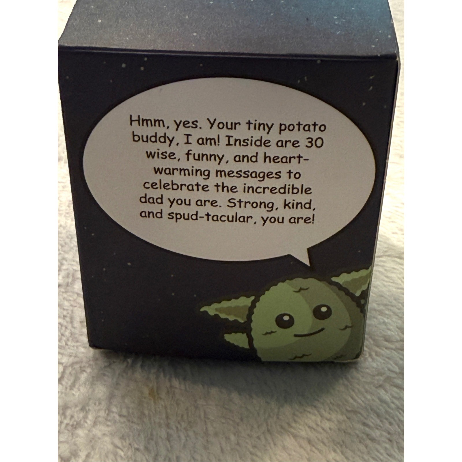 Yoda Best Dad- gift from son or daughter 30 cards included