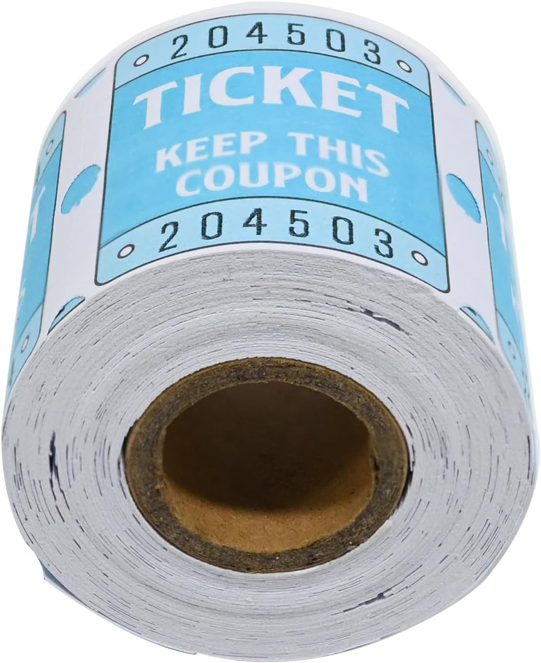 250 Raffle Tickets, 50/50 Double Roll Tickets for Raffles, Carnival, Door Prizes