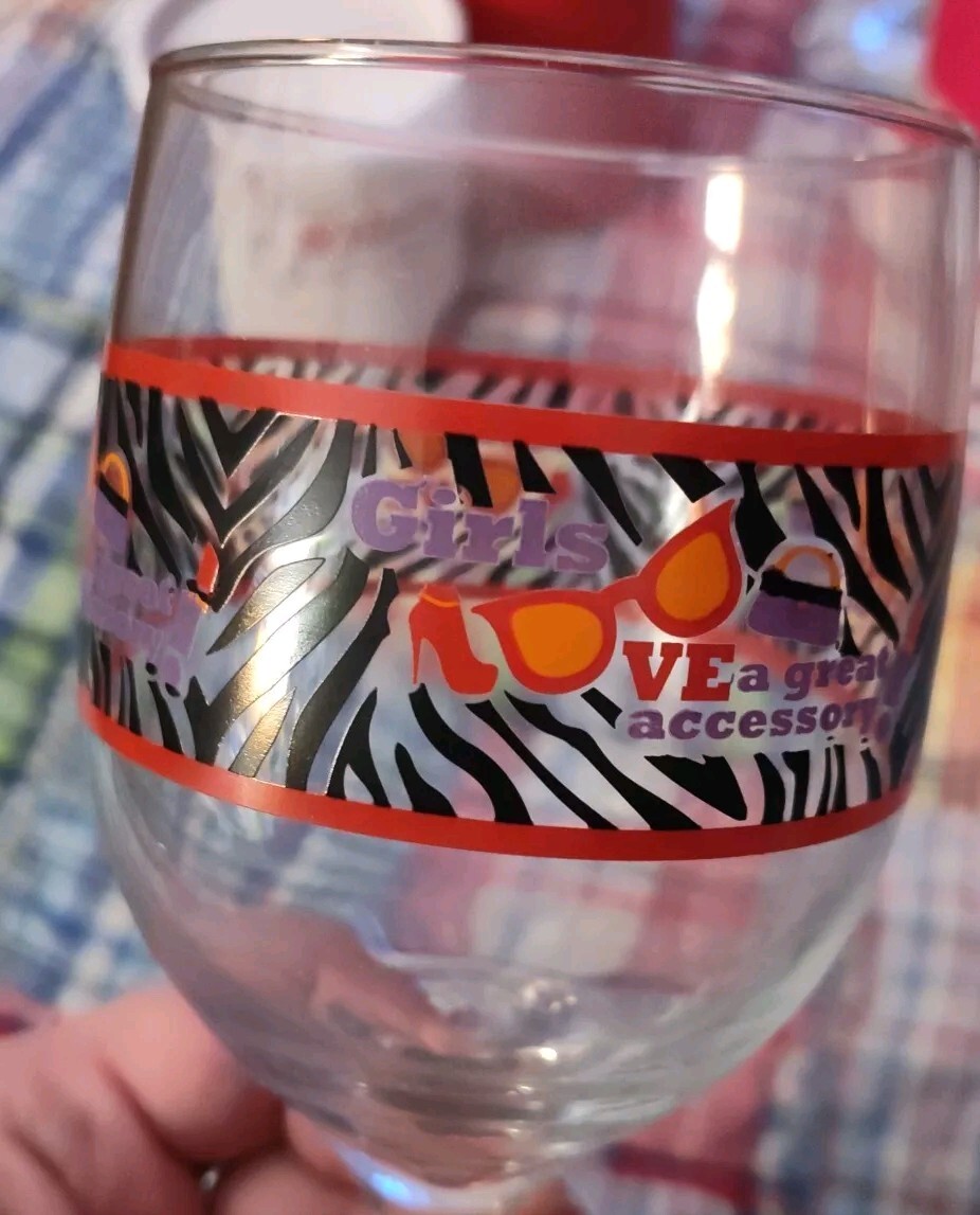 Lot Of 3- Wedding/Bachelorette Party/Girls Trip/Celebrate- Novelty Wine Glasses