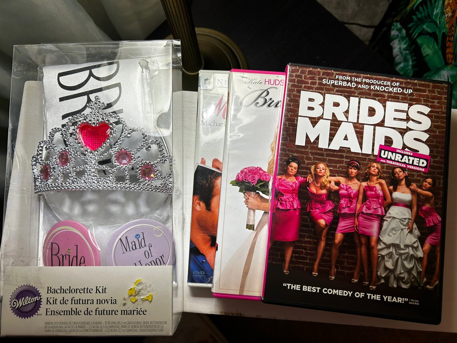 Bridal shower party, Wedding/bachelorette DVDs, Bridal Set.