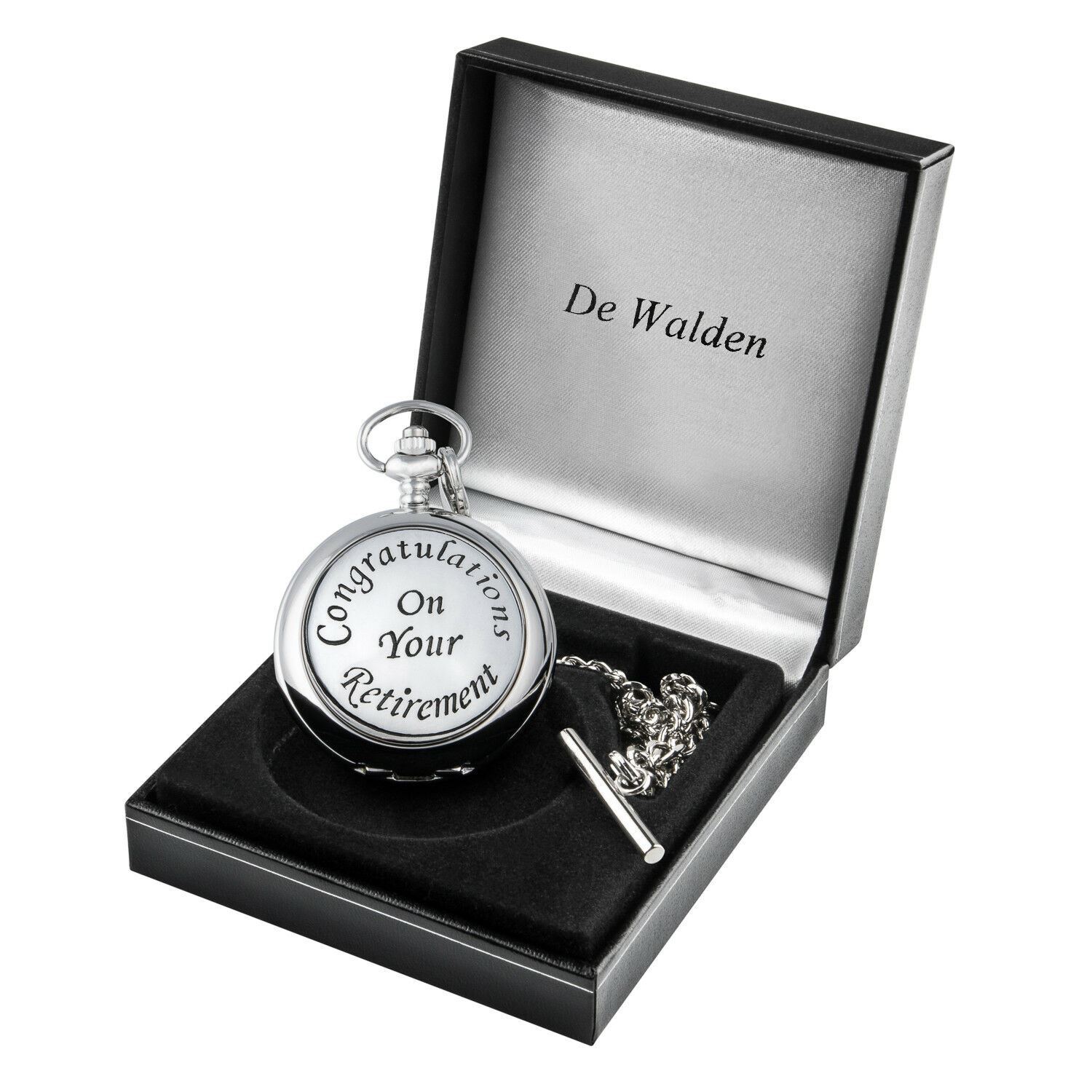 Mens Retirement Pocket Watch Gift Employee Colleague Work Leaving Retire Gifts