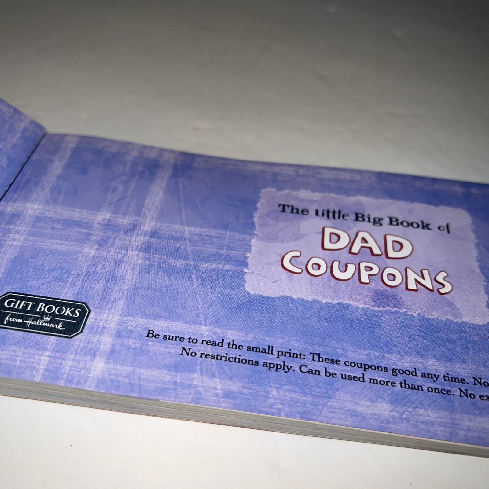 The Little Big Book of Dad Coupons. New. 2004. Gift For Father.