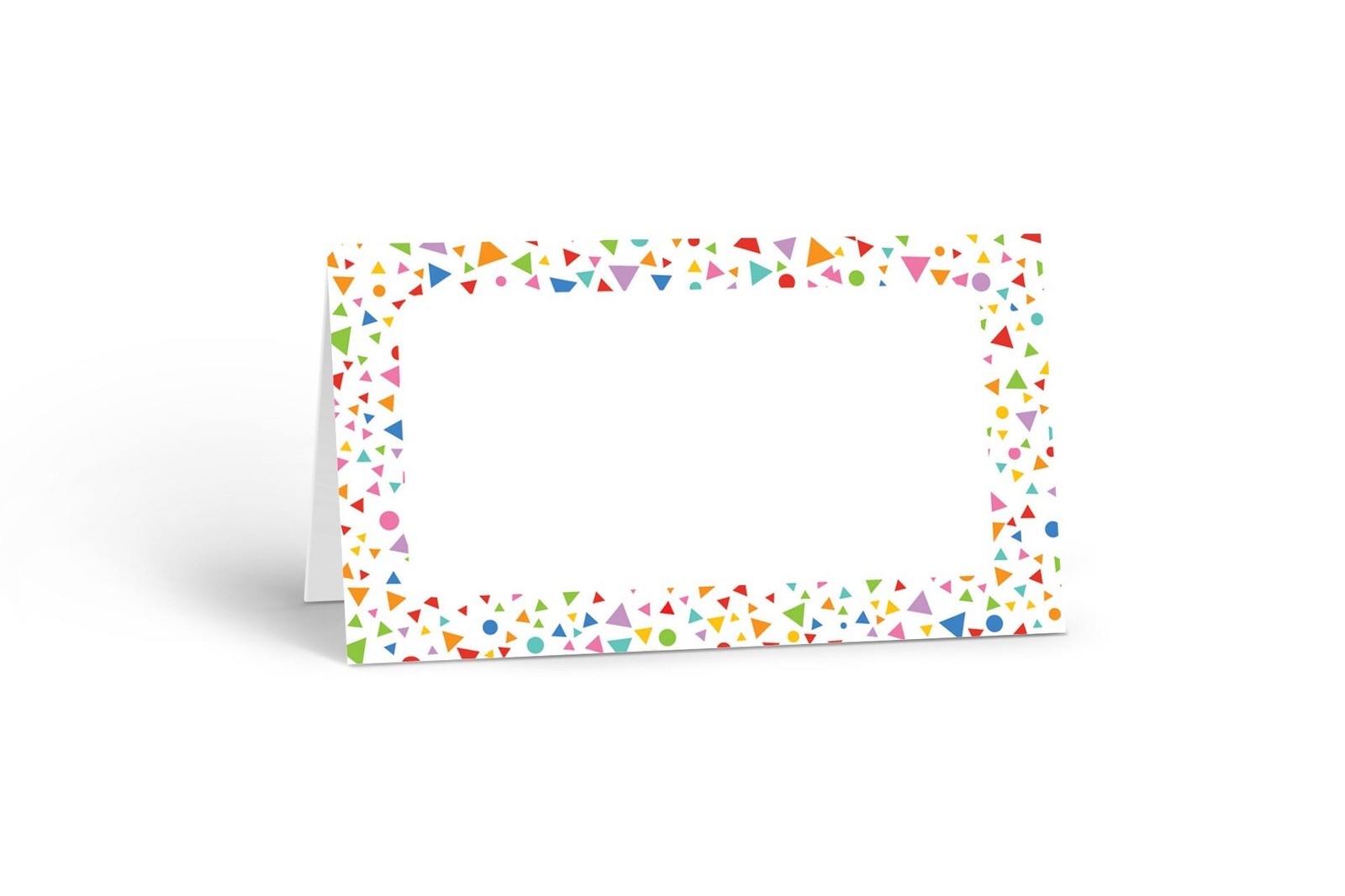 Colorful Confetti Happy Birthday Place Cards – 25 Place Cards – Party – B77548