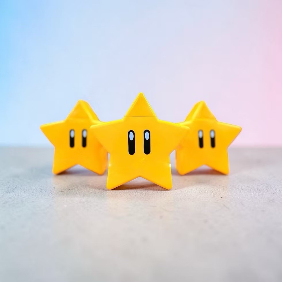 Estrella Jumbo Super Mario Dulcero 10 Table Centerpiece & Party Candy Favor Star